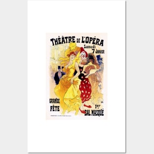 PARIS Opera THEATRE DE L OPERA by Jules Cheret Vintage French Posters and Art